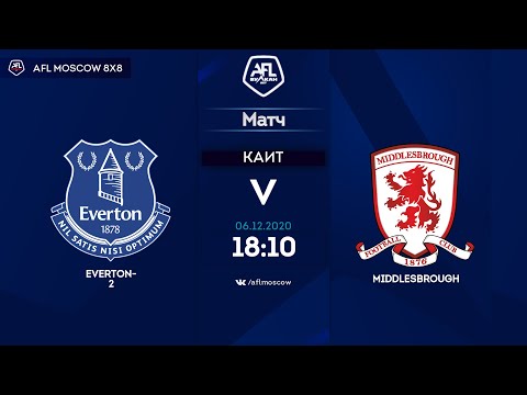 AFL20. England. League One. Day 12. Everton-2 - Middlesbrough