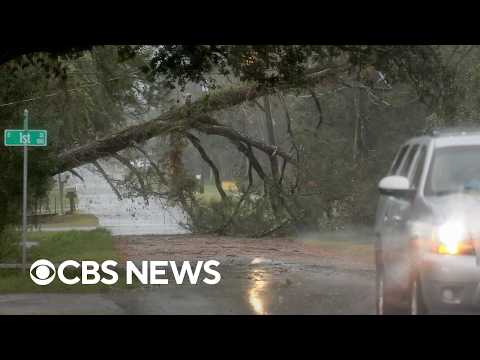 Isaias soaks the Gulf Coast after making landfall as Category 2 hurricane