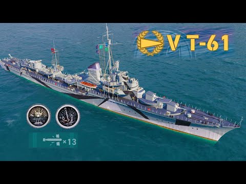 T-61 - Tier 5 Premium Destroyer | World of Warships Legends