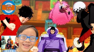 Luffy vs Doflamingo Gameplay One Piece| In Family with Unlimited World 1| Idrian's Stuff