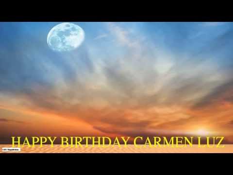 CarmenLuz   Moon La Luna - Happy Birthday