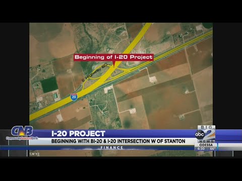MOTRAN Minute: I-20 Project starting near Stanton