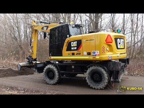 Advanced M318F Wheeled Excavator