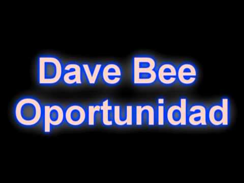 Dave Bee   Oportunidad