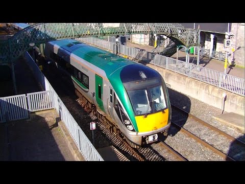 IE 22000 Class ICR Train number 22329 - Portarlington Station