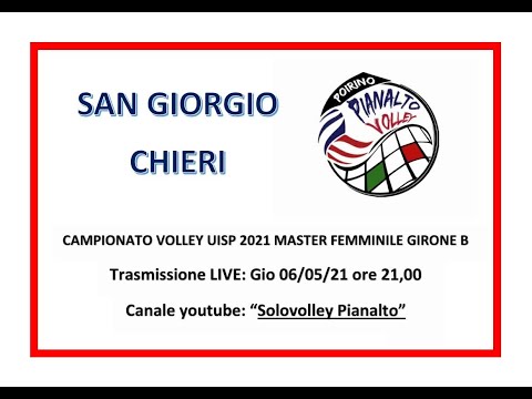 UISP MASTER VOLLEY FEMMINILE - SAN GIORGIO CHIERI - PIANALTO POIRINO