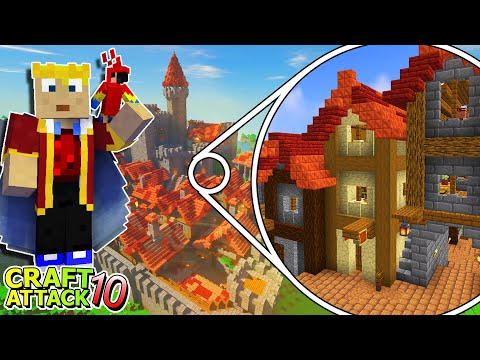 Spark KAUFT ein HAUS bei CROCO! I XXL Base FORTSCHRITT! - Minecraft Craft Attack 10 #119