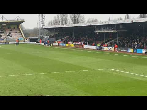 Cambridge United 0-1 Exeter City 15/02/25 EFL Sky Bet League One Josh Magennis Goal