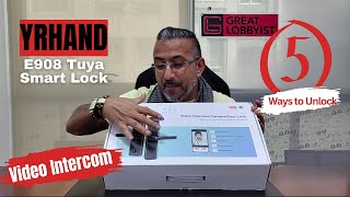 YRHAND Tuya E908 Smart Video Lock - Reviewed
