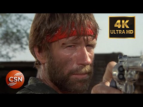 Chuck Norris vs David Carradine (R.I.P.) fight scene | Lone Wolf McQuade Classic Movie Clip HD 4K