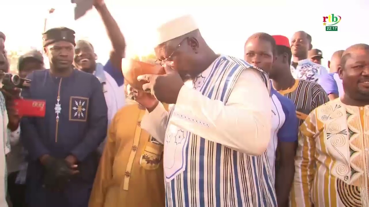 Inauguration de rond-point CNAVC/Boussé , un rond-point pour ancrer l’engagement révolutionnaire