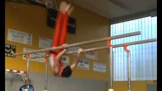 preview picture of video 'Gym de Thise - Concours à Gray - Barres parallèles'