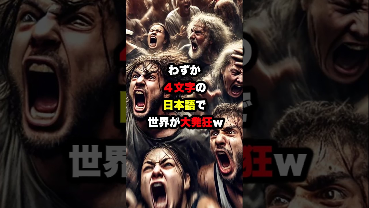 【海外の反応】「もう勘弁して！」わずか４文字の日本語で世界が大混乱ｗ