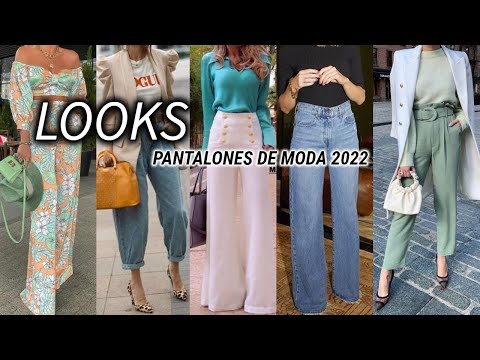 PANTALONES de MODA 2022 COMO COMBINARLOS /LOOKS y OUTFITS CON PANTALONES MODERNOS / PANTALONES moda