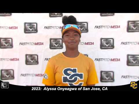 2023 Alyssa Onyeagwa Athletic Third Base and Outfielder Softball Skills Video - Ca Suncats