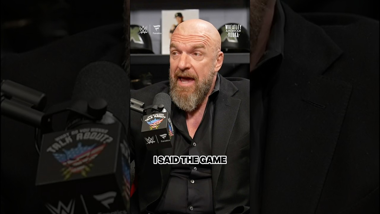 EVERYTHING changed for Triple H after just one promo. 🔥👀