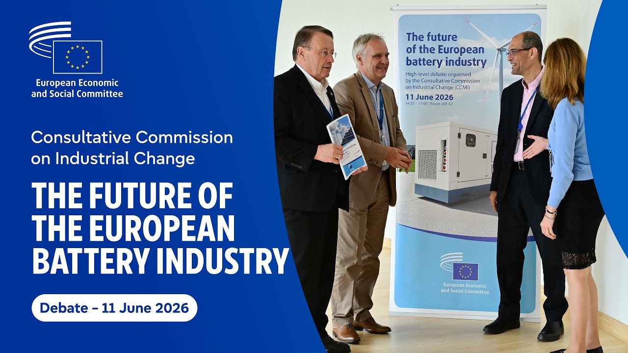 The Future of the European Battery Industry | EESC CCMI Debate