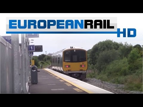 Iarnród Éireann Irish Rail 2800 DMU 2815/16 departs Oranmore Station Western Rail Corridor
