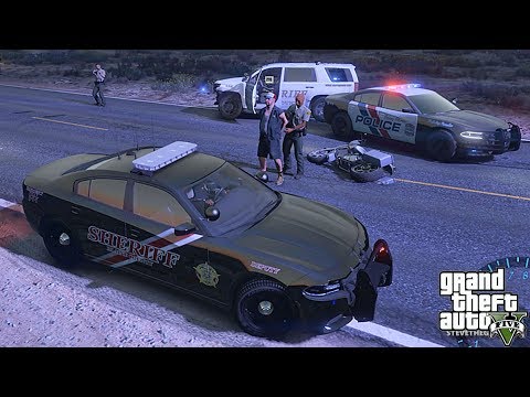 GTA 5 MODS LSPDFR 747 - CHARGER PATROL !!! (GTA 5 REAL LIFE PC MOD)