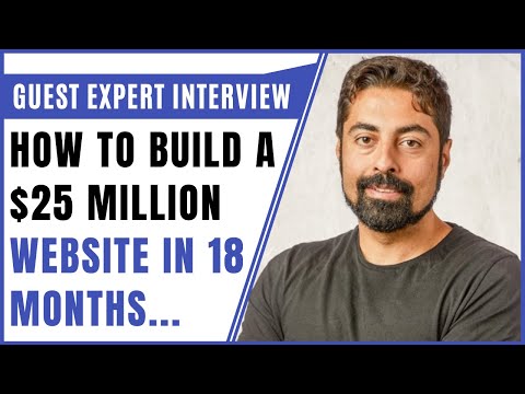 How To Build a $25 Million Dollar Website in 18 Months with Alborz Fallah