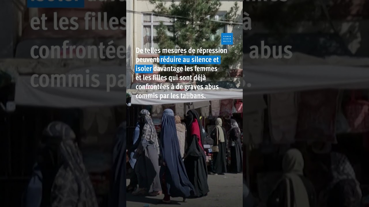 Afghanistan : Coupures d’Internet