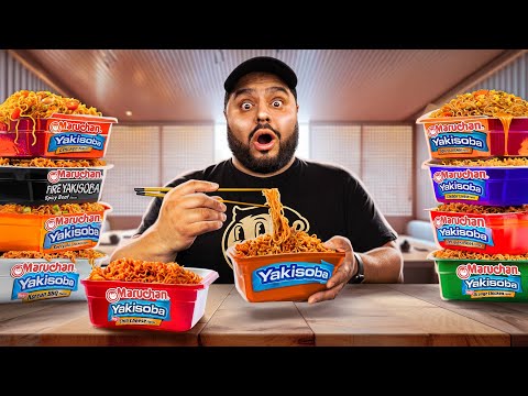 Probé TODOS los Sabores de Yakisoba Maruchan