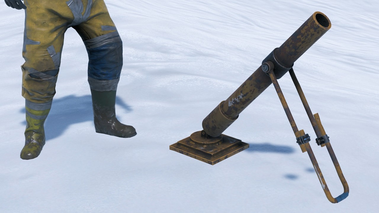 Rust - Миномет! Новое оружие! Первый взгляд!