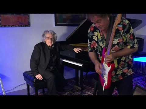 Patrick Moraz From The Band Yes On Piano And Steve Arvey On Fender Stratocaster Jamming The Blues