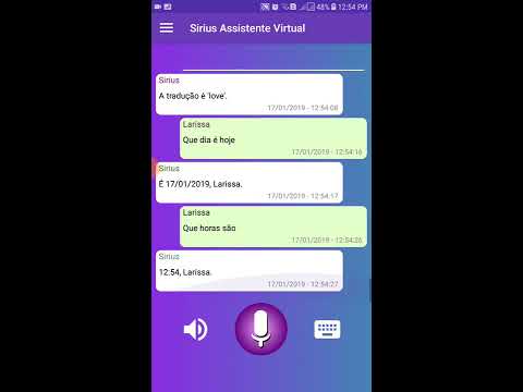 Sirius - Assistente Virtual Video