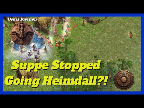 Suppe betrays Heimdall | Mariano (Oranos) vs Suppe (Loki) Game 2/3 #aom #ageofempires