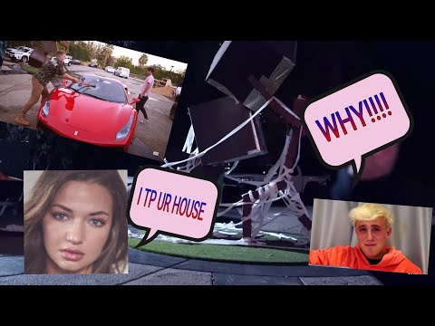 SNAKE BITCH TP JAKE PAULS HOUSE! (trooper)