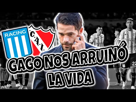 REACCION RACING - INDEPENDIENTE (0-2): "DOY UN PULMÓN CON TAL DE QUE SE VAYA GAGO"