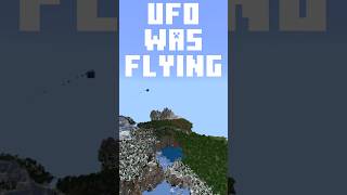 UFO was flying[Minecraft]