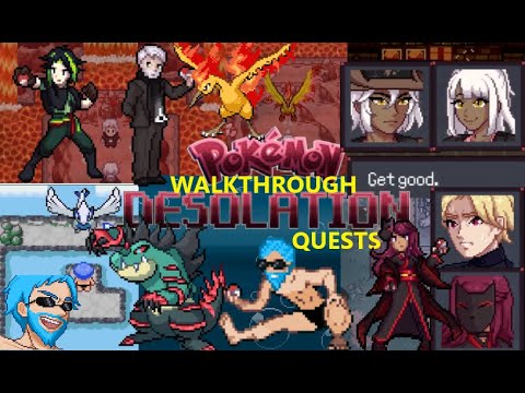 16) Pokémon Desolation Ep. 6:  Jarred - Moltres - Attack of the Foxes / Walkthrough / Quests Guide