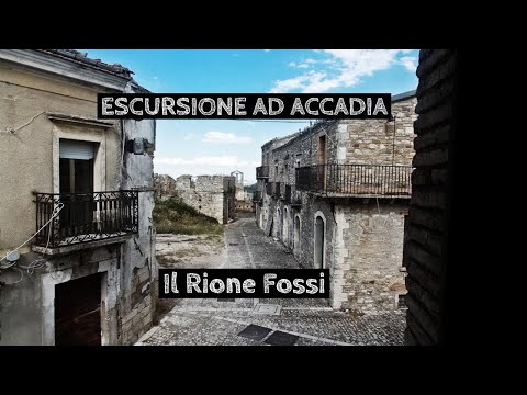 IL QUARTIERE ABBANDONATO DI ACCADIA(FG) - Il Rione Fossi