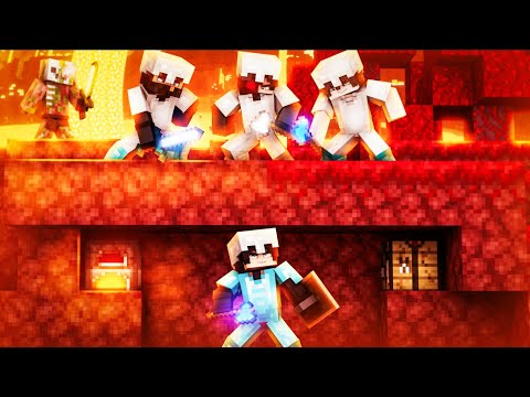 KONDZIO vs 3 ŁOWCÓW - REWANŻ (minecraft speedrun)