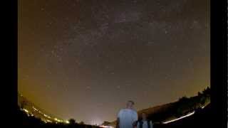 preview picture of video 'TimeLapse Startrail Milkyway Ardeche France'