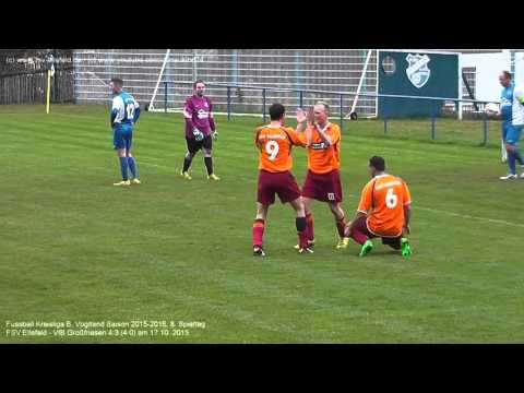 FSV Ellefeld - VfB Großfriesen 4:3 (4:0), Kreisliga B Vogtland 2015-2016 am 17.10.2015
