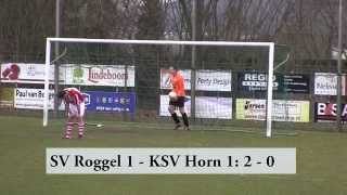 preview picture of video 'Samenvatting SV Roggel 1 - KSV Horn 1'