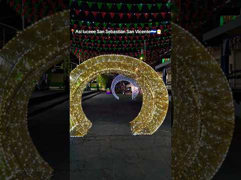 📍Villa Navideña de San Sebastián San Vicente El Salvador 🇸🇻🎅