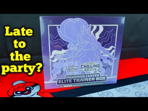 Am I late to the party? - Pokémon Chilling Reign Elite Trainer Box Opening!