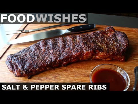 Salt & Pepper Spare Ribs - Food Wishes