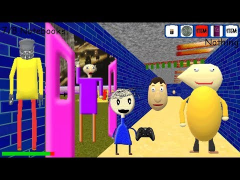 Maldos Bigger Mansion! - Baldi's Basics Full Game Early Demo Mod