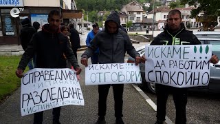 Собственик на конна база протестира в Чепеларе, заради полицейски произвол