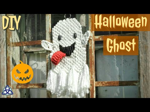 Micro Macrame Big Square Pendant Tutorial  Macrame Magic Knots  DIY