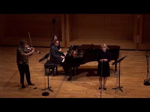 Laidlaw Live: Lucy Schaufer (mezzo soprano), Ben Dawson (piano), Emma Jane Lloyd (violin)