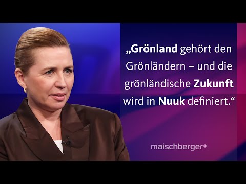 Mette Frederiksen: „Die alte Welt ist weg. Ich glaube nicht, dass sie zurückkommt.“ | maischberger