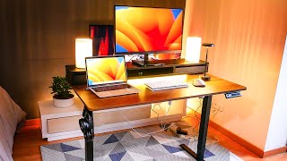 Un BUREAU ÉLECTRIQUE Silencieux avec des Leds à moins de 300€ ! FEZiBO JASPER