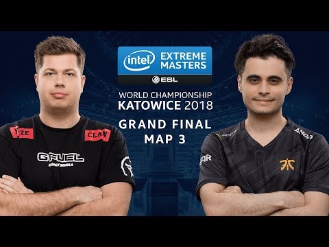 CS:GO - FaZe vs. Fnatic [Overpass] Map 3 - GRAND FINAL - IEM Katowice 2018