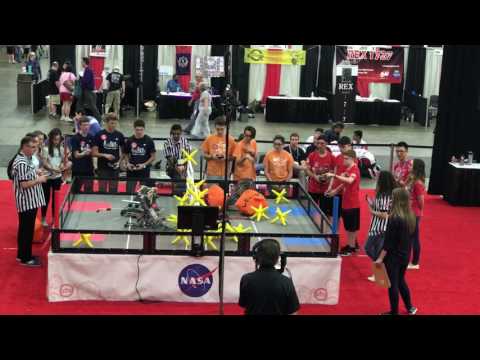 2616D DEUS VEX MACHINA - 3rd Match at the 2017 VEX World Championships
